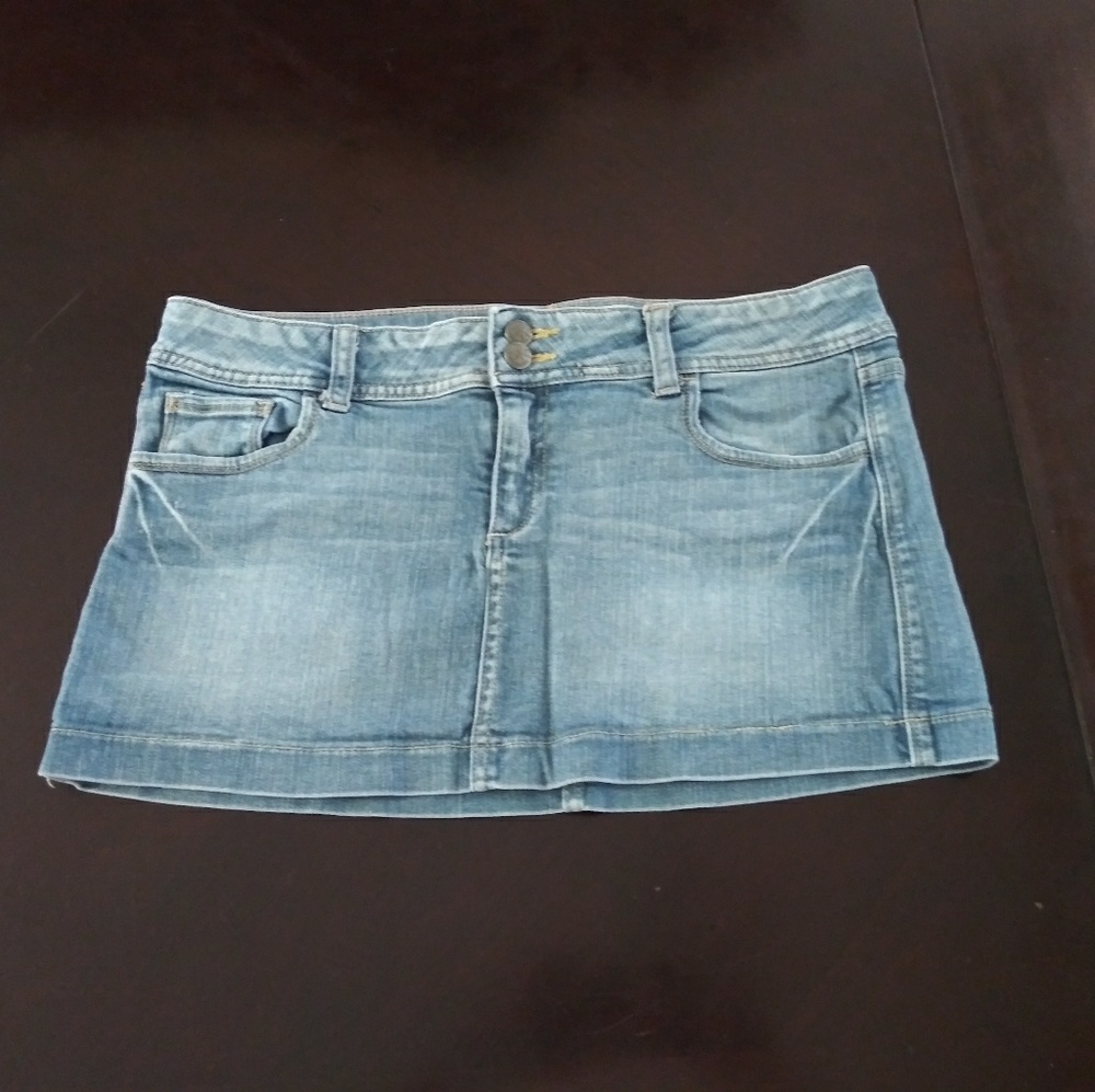 Anchor Blue Jean Skirt